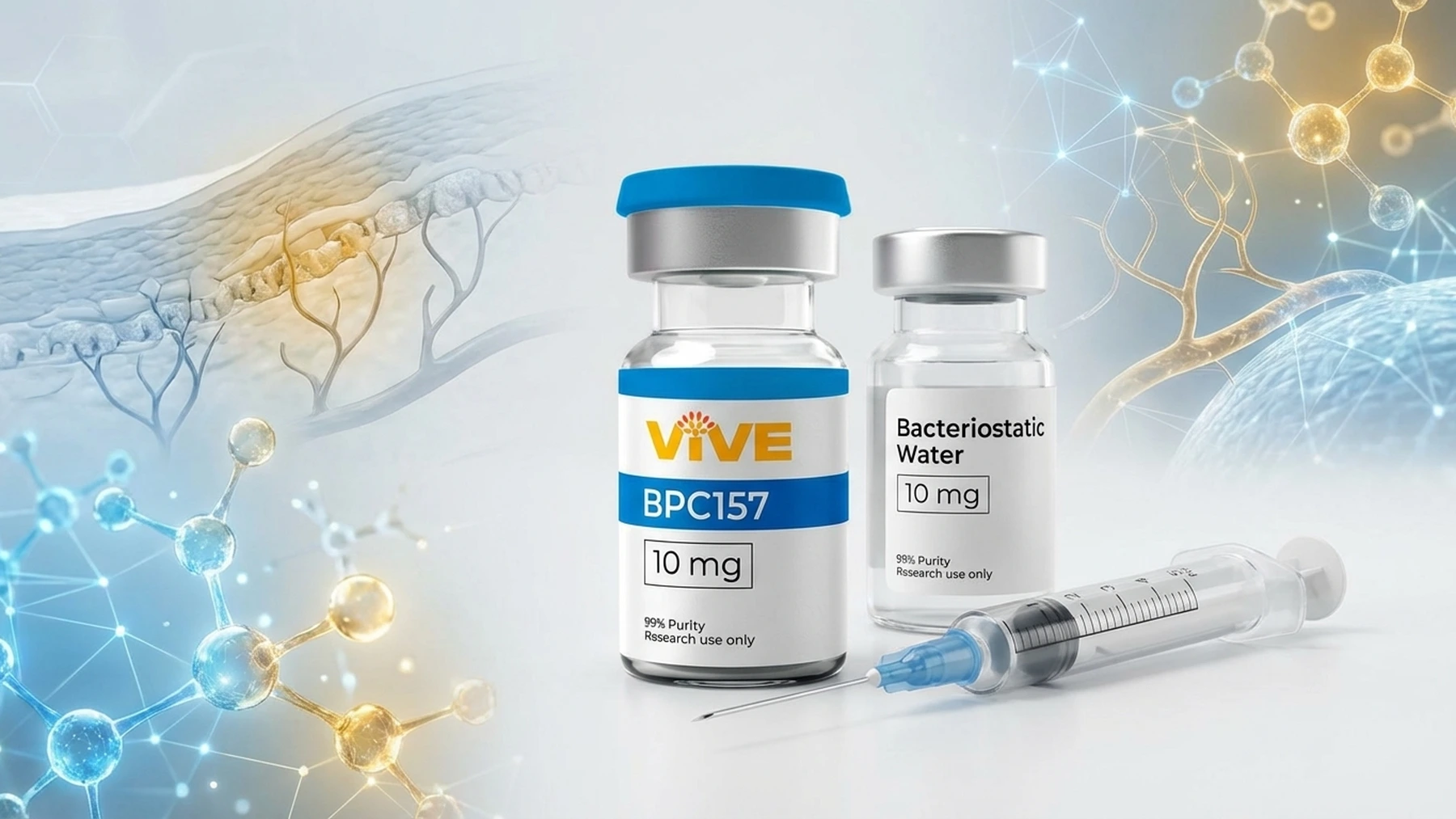 VivePeptides BPC-157 research peptide vial