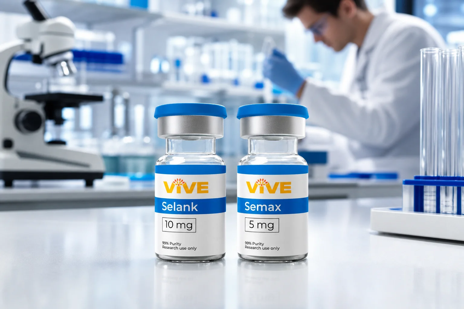 Selank vs Semax: Nootropic Peptide Comparison