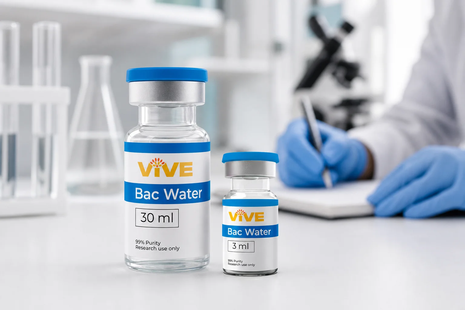 Our Complimentary Bacteriostatic Water Bottle Explained